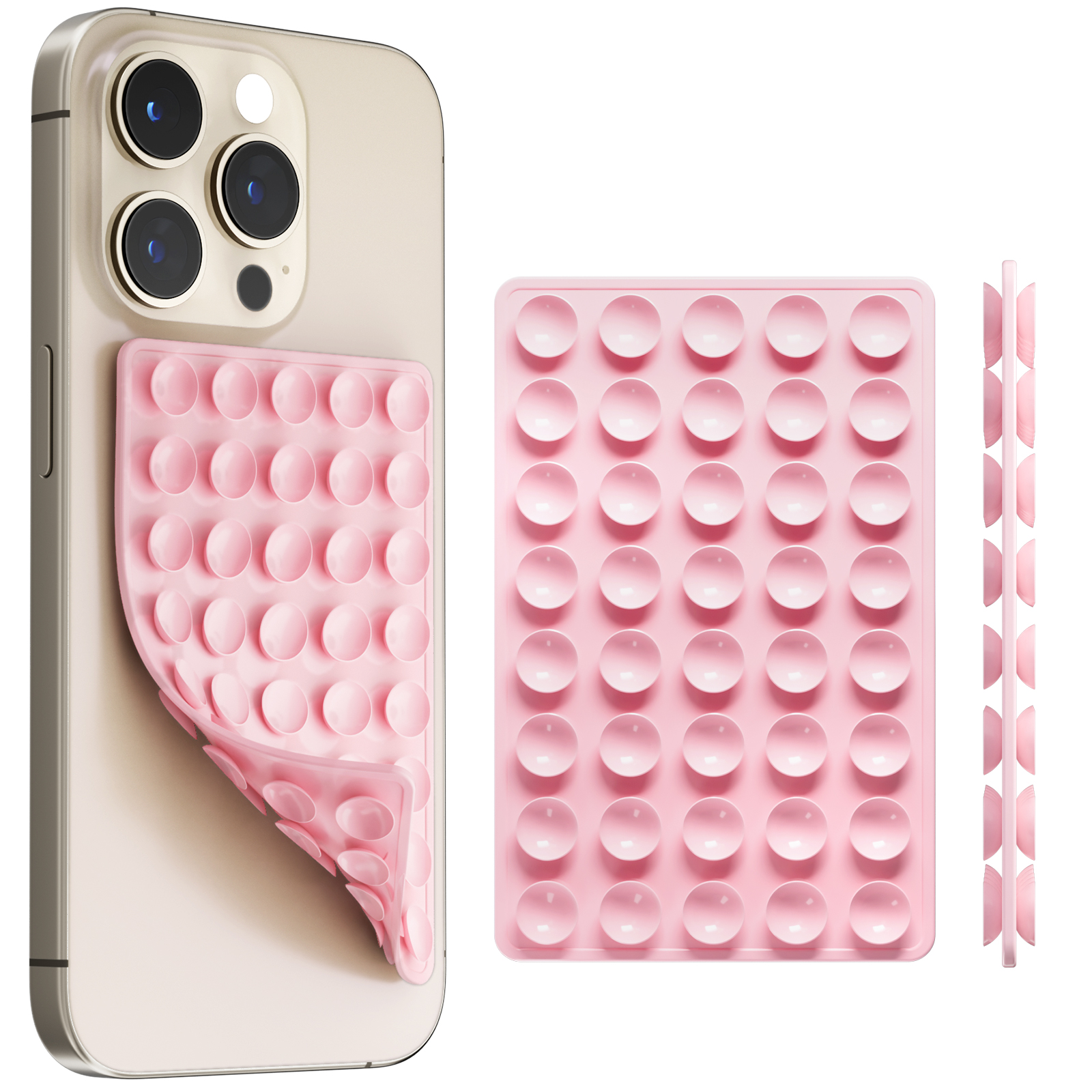 Almofada De Sucção De Telefone Dupla Face Para Suporte Mãos-Livres Celular