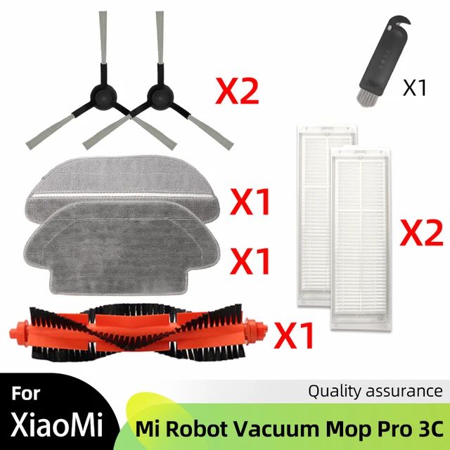 Acessórios Para Xiaomi Mi Robot Vacuum S10/Mop P/STYTJ02YM 3C Hepa Filtro Escova