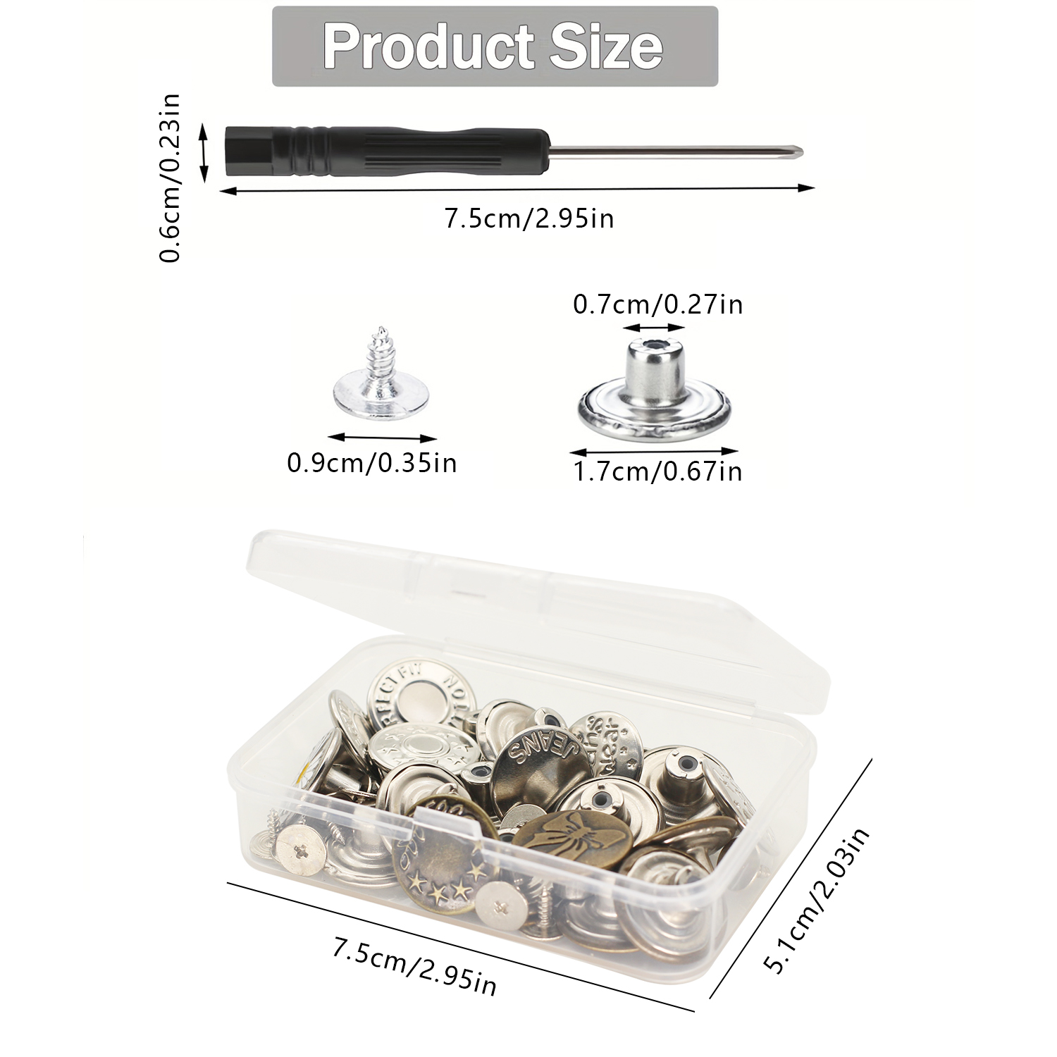 Botão de Pressão para Calça Jeans: Onde Comprar | BuscaProdutos