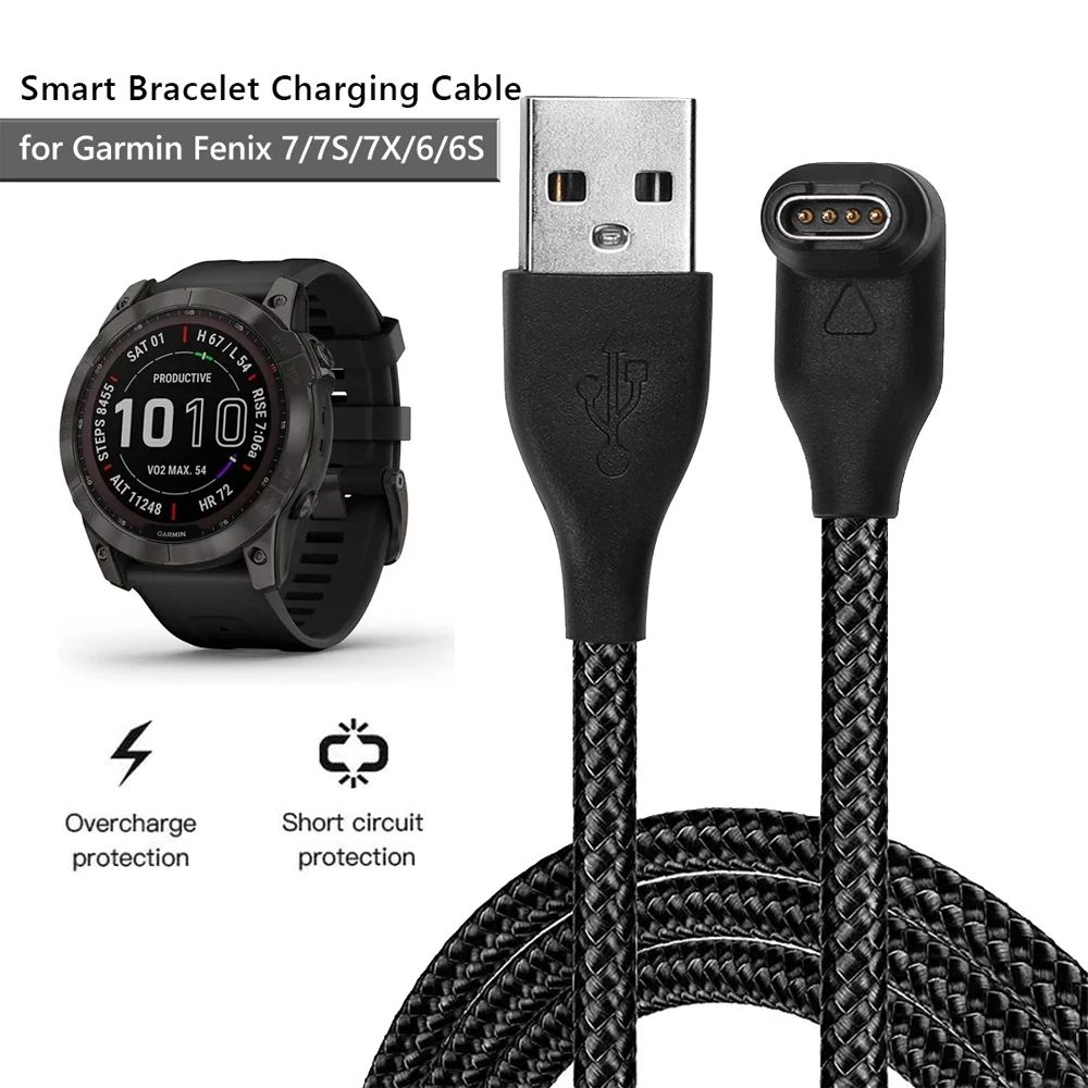 Para Garmin Fenix Vivoactive Forerunner Instinct Cabo De Carregamento Dados USB