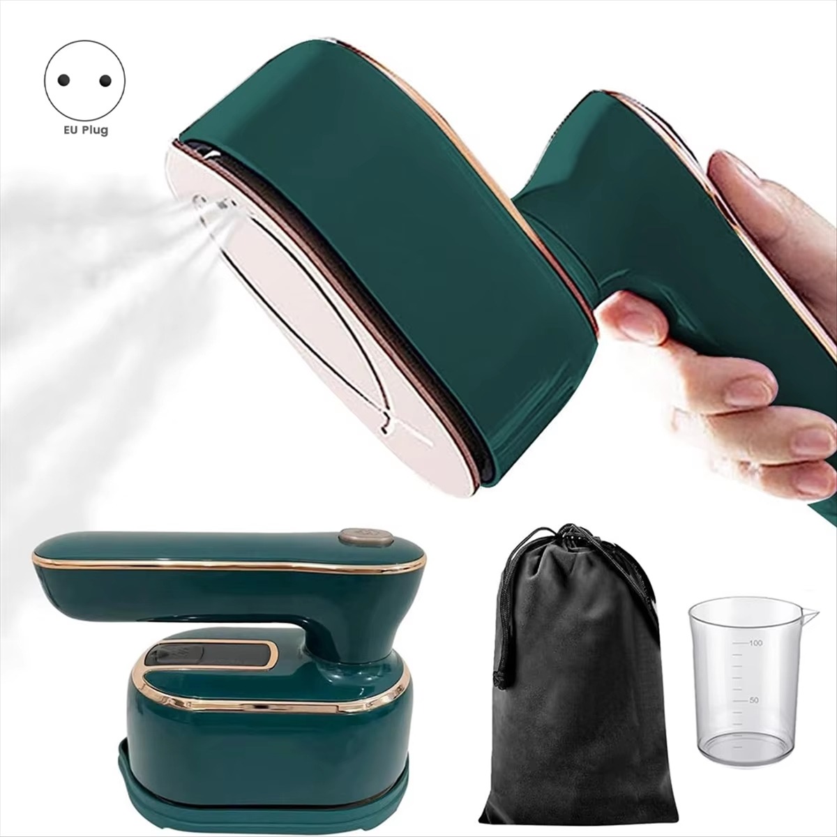 Mini Vaporizador Portátil Para Roupas Portáteis De Ferro A Vapor Viagem