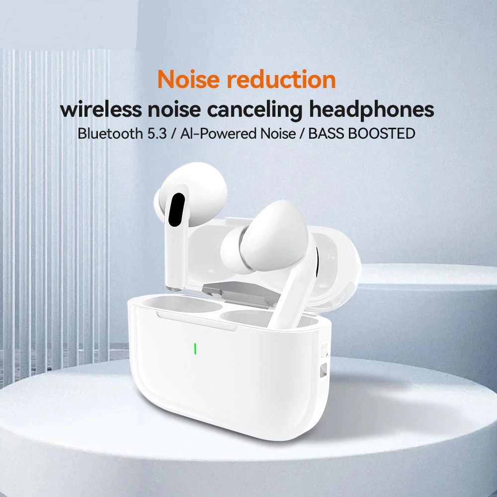 A6 Pro J201 Fones De Ouvido TWS Sem Fio Bluetooth Com Cancelamento De Ruído HiFi Estéreo Esportivo Fone Gamer Para iPhon