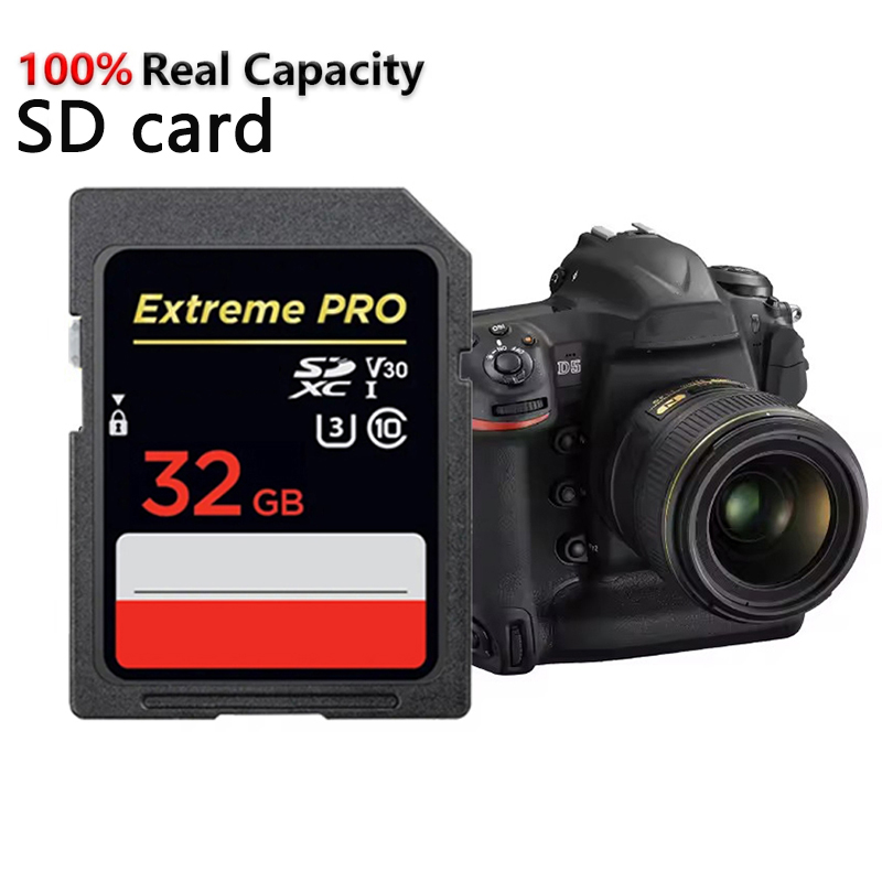 Alta Velocidade 32GB 64GB Classe 10 Cartão de Memória SD à Prova d'Água Armazenamento Estável Para Computador Câmera