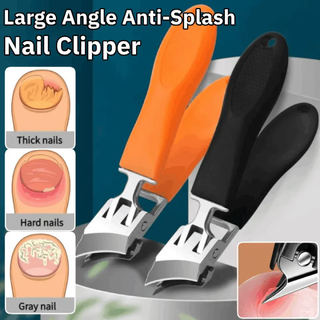 Cortador De Unhas De Grande Ângulo , Anti-Respingos , Grosso , Duro , Aço Inoxidável , Ab…