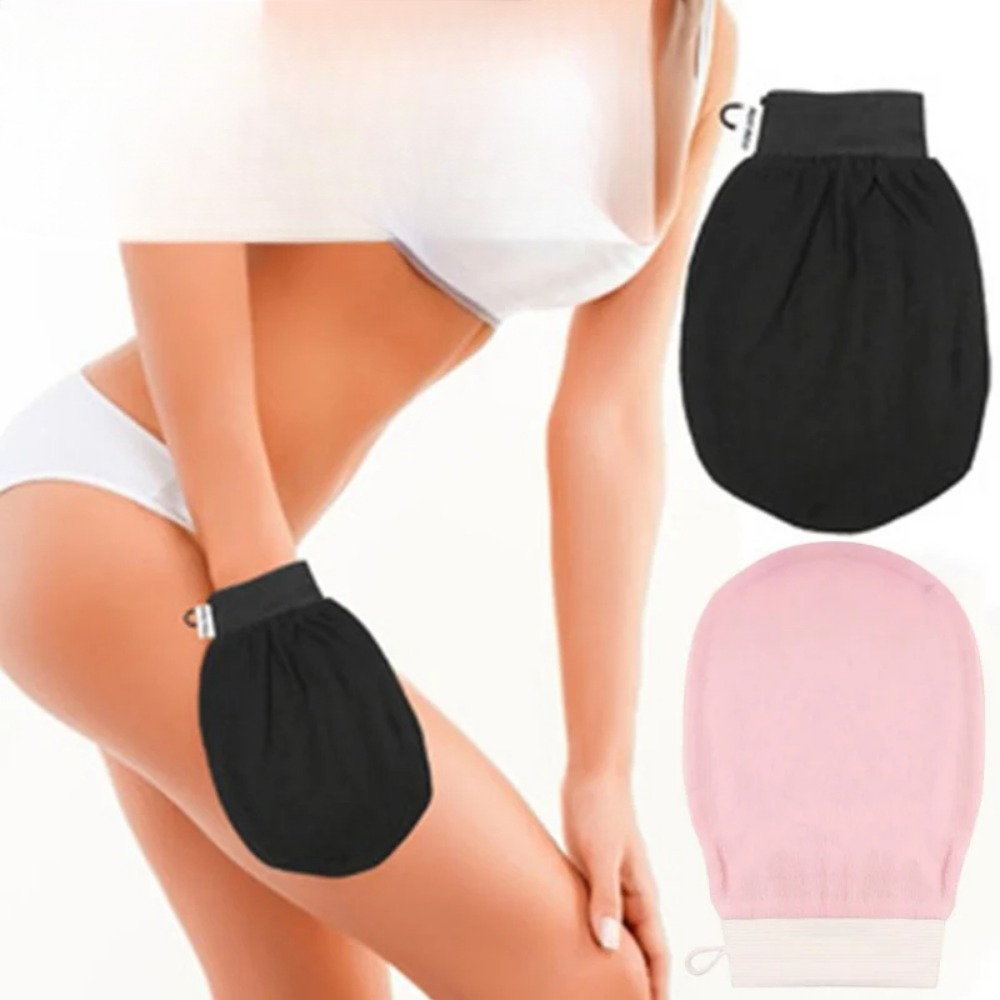 Luvas De Banho Esfoliantes-Massagem Esfoliante Corporal E Facial , Lavagem Dupla Face