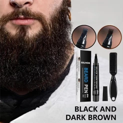 O Mais Recente Kit De Caneta De Enchimento De Barba À Prova D'água/Reparação De Formato Masculina/Melhora Cabelo No Rost