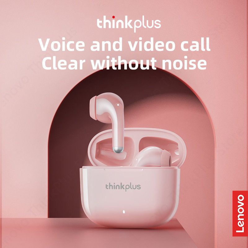 Novos Fones de Ouvido Bluetooth Lenovo LP40 Pro Sem Fio com Longa Duração da Bateria, Com Mic, Mini Fones de Alta