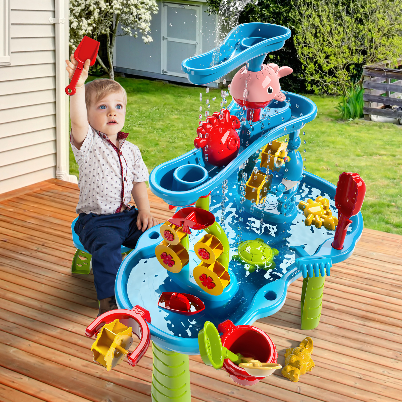 Brinquedos De Mesa De Areia Para Crianças Atividades Ao Ar Livre Praia Meninos Água De Pátio