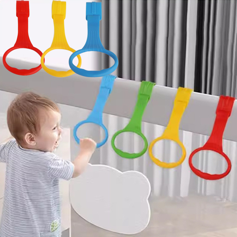 Anéis De Tração Manual Para Crianças Cercadinhos Bebê Aprendendo A Ficar Presente De Páscoa