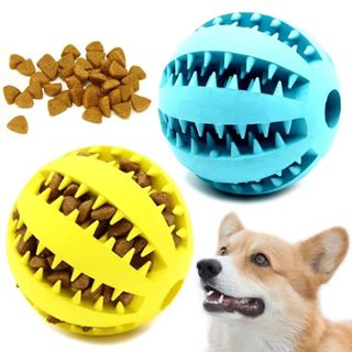 Brinquedos de Borracha Natural Extra Resistente para Cães de Estimação Limpeza Dental 5cm em Oferta na Shopee