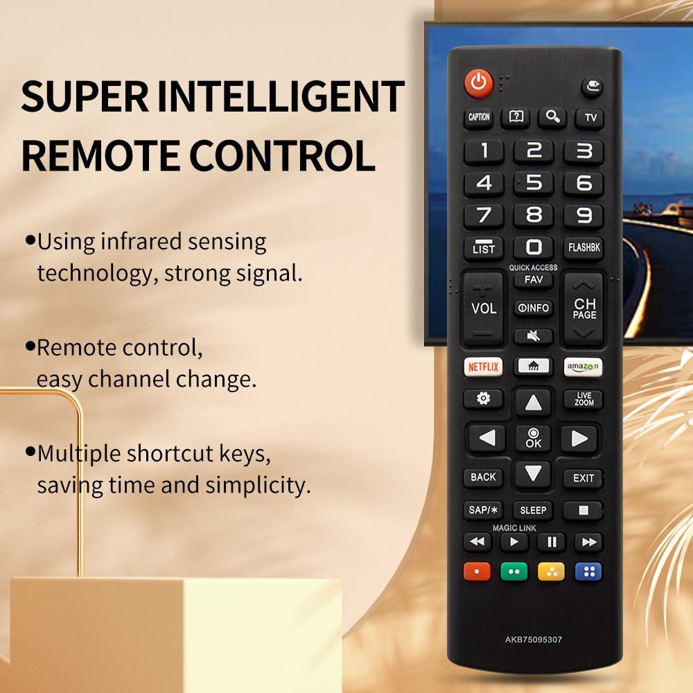 Controle Remoto De Substituição Para TVs Inteligentes LG 43LG5500 49UJ6500 32LJ550B 55LJ5500 55UJ6050 43UJ6200