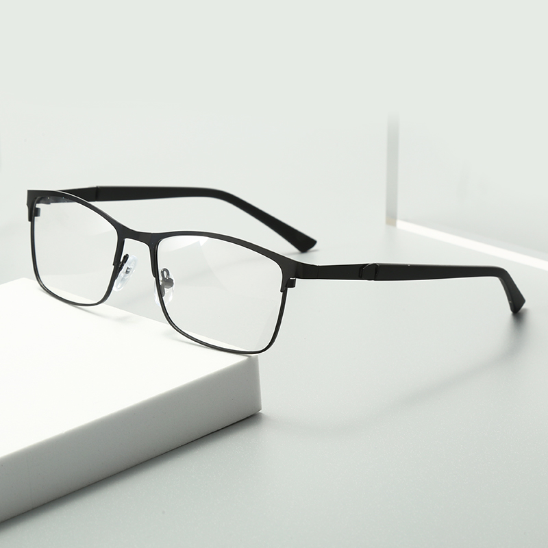 Óculos De Metal Fotocromáticos Anti-Radiação De Alta Qualidade , Armação Quadrada , Sombra Para Homens , Sol Luz Azul 2 em Oferta na Shopee