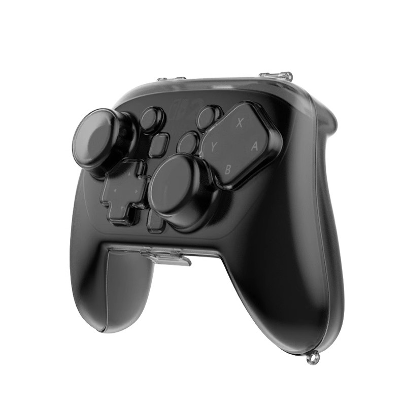 Capa Protetora para Nintendo Switch 2 com Manopla, Transparente Fosca, Dura, Protege Contra Arranhões e Impactos