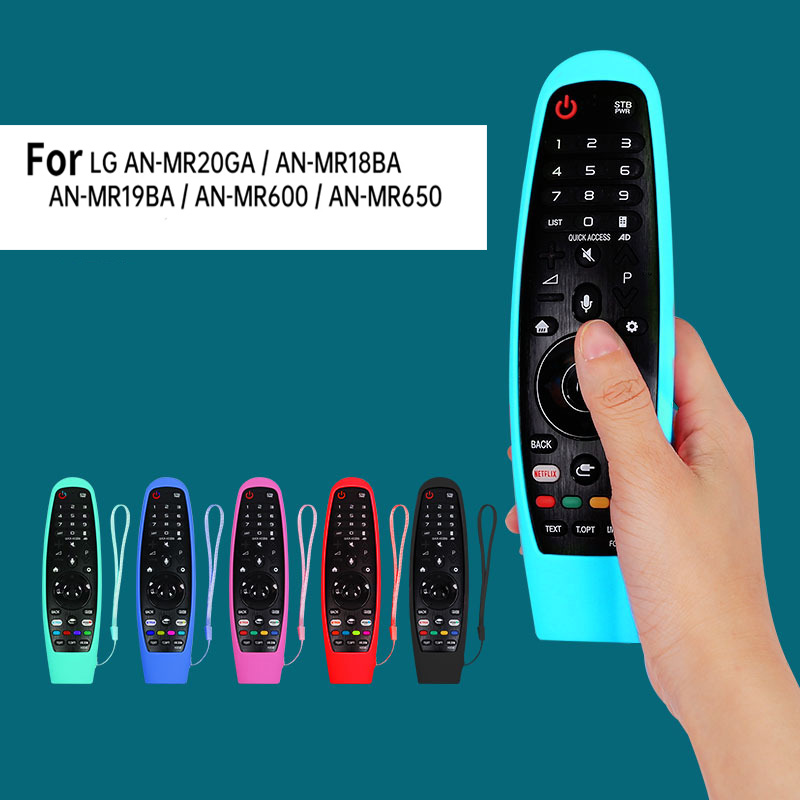  Capa de silicone para controle remoto mágico LG AN-MR18BA MR19BA AN-MR600 AN-MR650A protetor