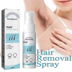 Spray Depilatório Indolor Para Mulheres E Homens, 20ml, Para Biquíni, Áreas Privadas, Corpo E Pernas