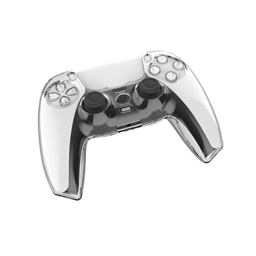 Novo Case Protetor Rígido Transparentes Antiderrapante para Controle Sony PS5