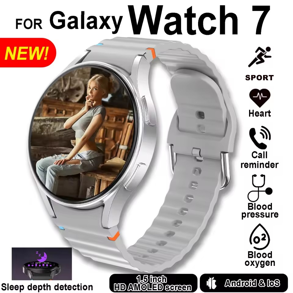 Smartwatch Relógio Inteligente 2025 Novos Homens Mulheres Hd Amoled Chamada De Voz Nfc Gps Rastreador Relógios Esportivo