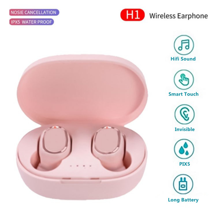 HQAi H1 TWS Fone De Ouvido Sem Fio Bluetooth De Alta Qualidade Jogos Fones Esportes Gamin Para Uso Diário