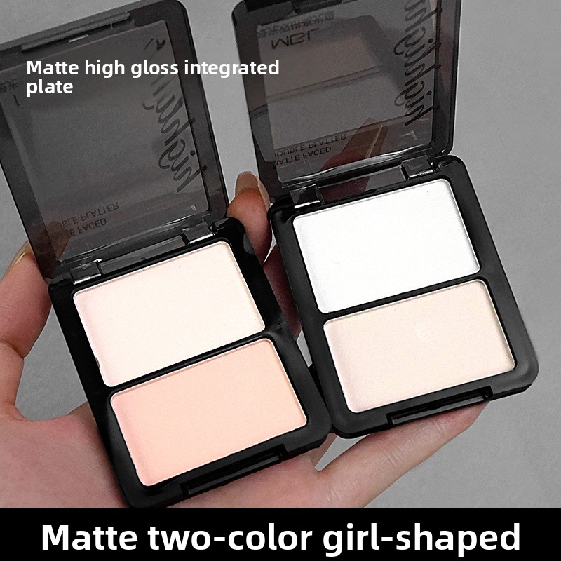 Paleta Facial Corretivo Iluminador E Corretor De Cores Dois Em Um , Cobre Olheiras Define Recursos , Aplicação Úmida Sec