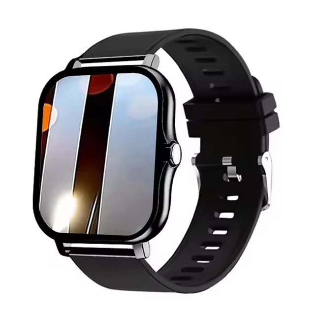 Novo Relógio Inteligente 1.83'Esportes De Fitness Monitor De Saúde À Prova D Água Smartwatch Relógios De Chamada Sem Fio