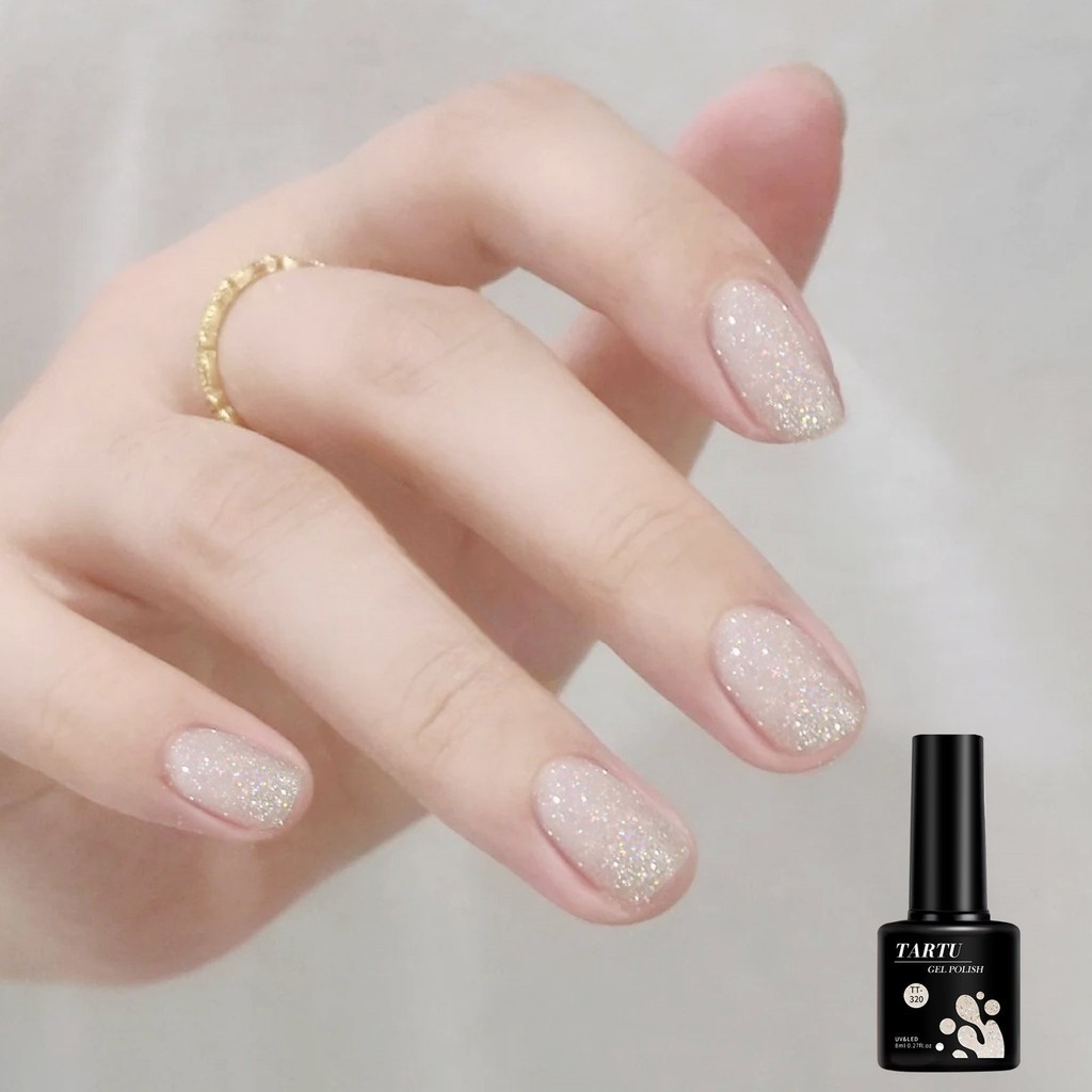 8ml Branco Azul Verde Púrpura Holográfico Glitter Gel De Esmalte Semi Permanente Pregos Arte De Embeber UV/LED Presente De Férias De Longa Duração Para Mulheres