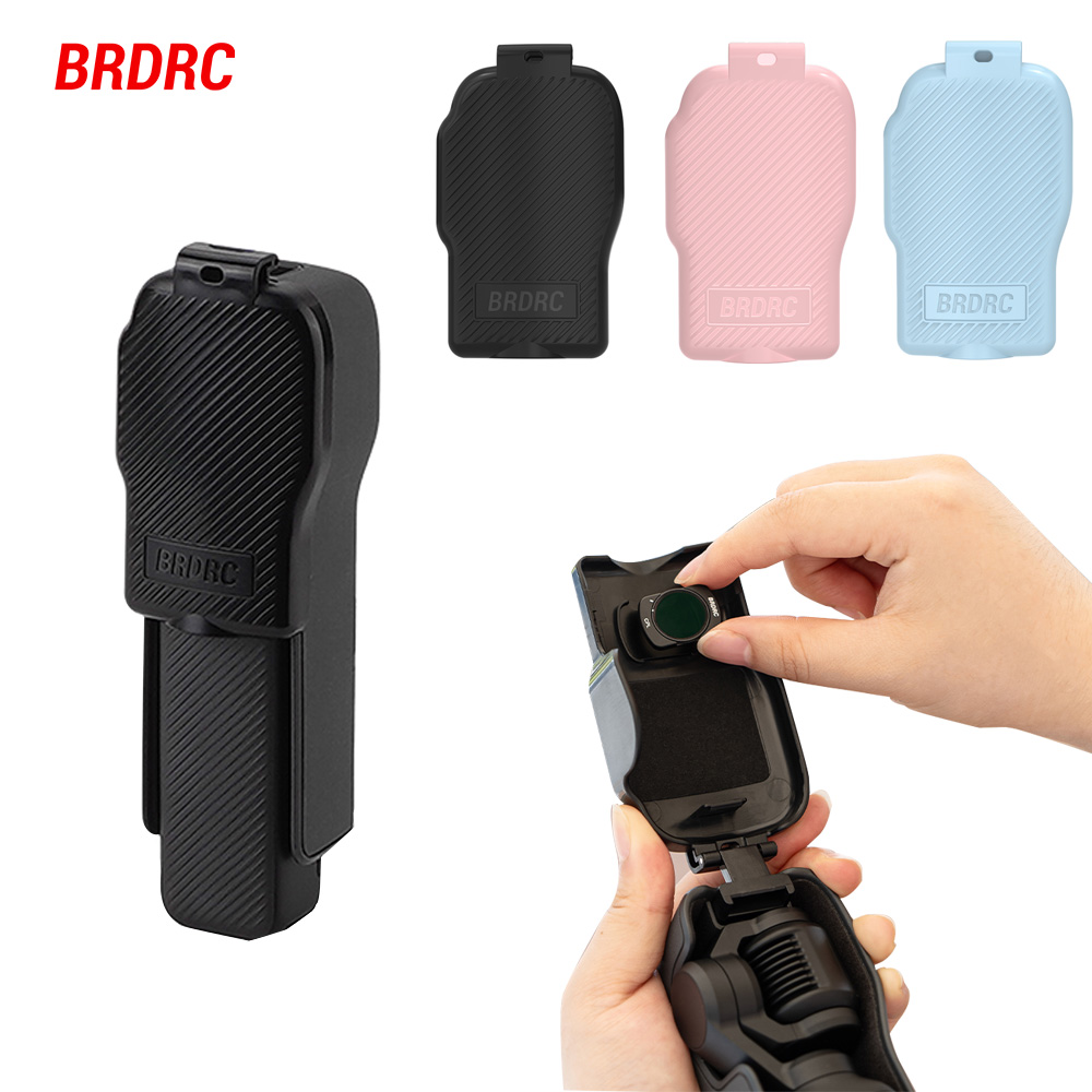 Tampa Protetora Da Lente BRDRC Para DJI Osmo Pocket 3 Camera Gimbal Screen Shell Hard Case