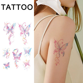 Tatuagem Temporária-Adesivo Colorido À Prova D
