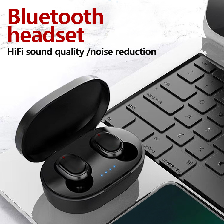 HQAi Fone de Ouvido Sem Fio Hi-Fi Som Bluetooth Fones de Ouvido Bateria Longa Headset À Prova d'Água - Miniatura 2