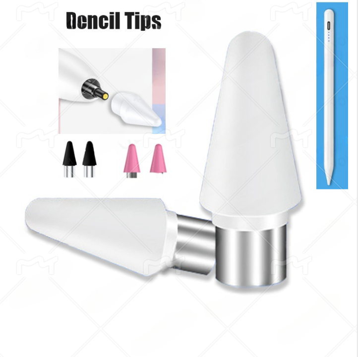 4/2 Pcs Tablet Stylus Pen Pontas De Lápis Sobressalentes Caneta De Substituição De Tela De Toque
