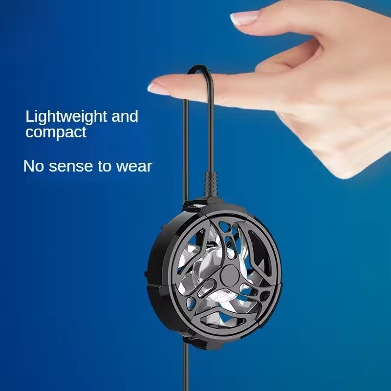 Gamepad Radiador Móvel Grande Vento Pequeno Ventilador Para iPhone Huawei Universal Refrigeração Minifan