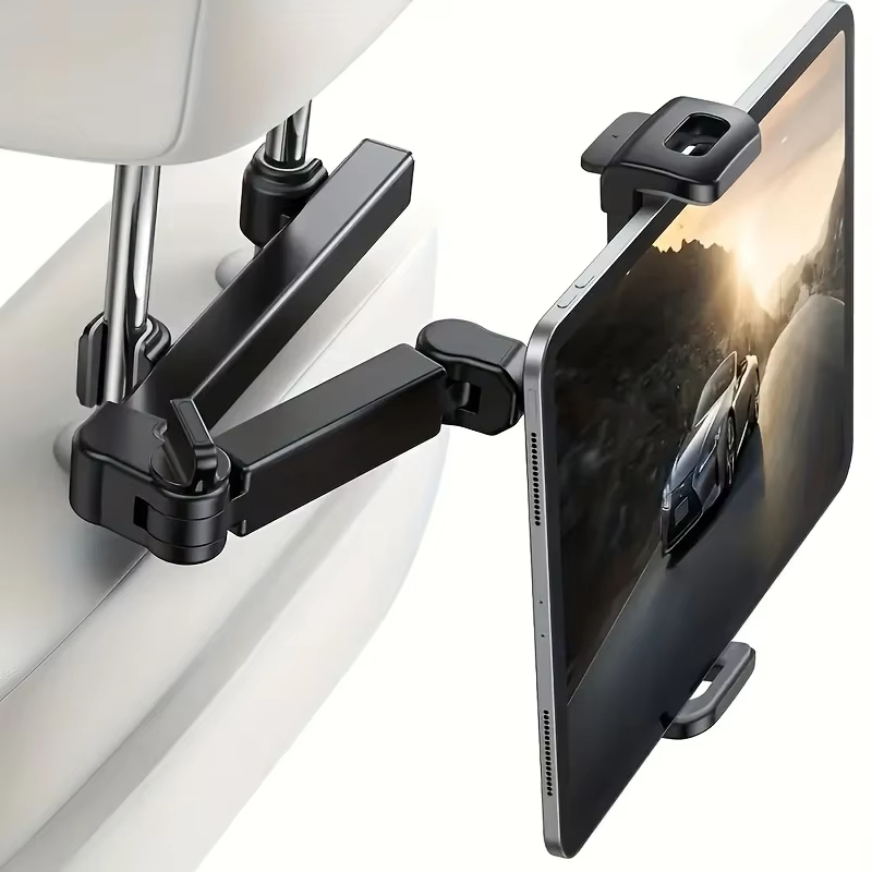 Tablet Ajustável Para Encosto De Cabeça De Carro E Suporte Telefone Giratório Assento Traseiro Smartphones Tablets