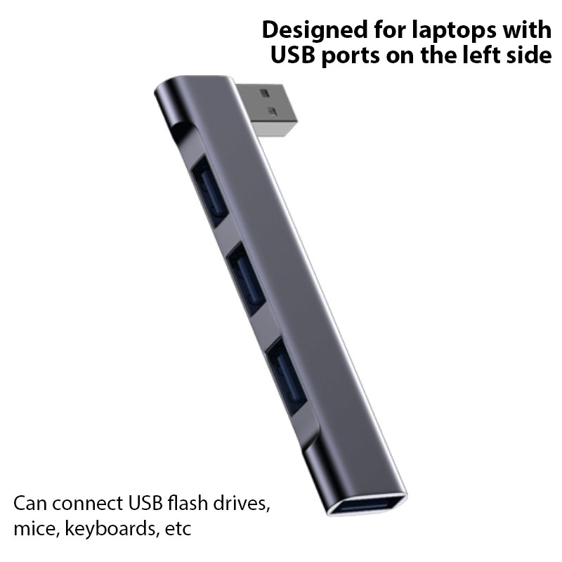 Hub De Porta USB Sem Fio 4 Em 1 Estação De Acoplamento USB3.0 Ultrafina Portátil Para PC Laptop Notebook