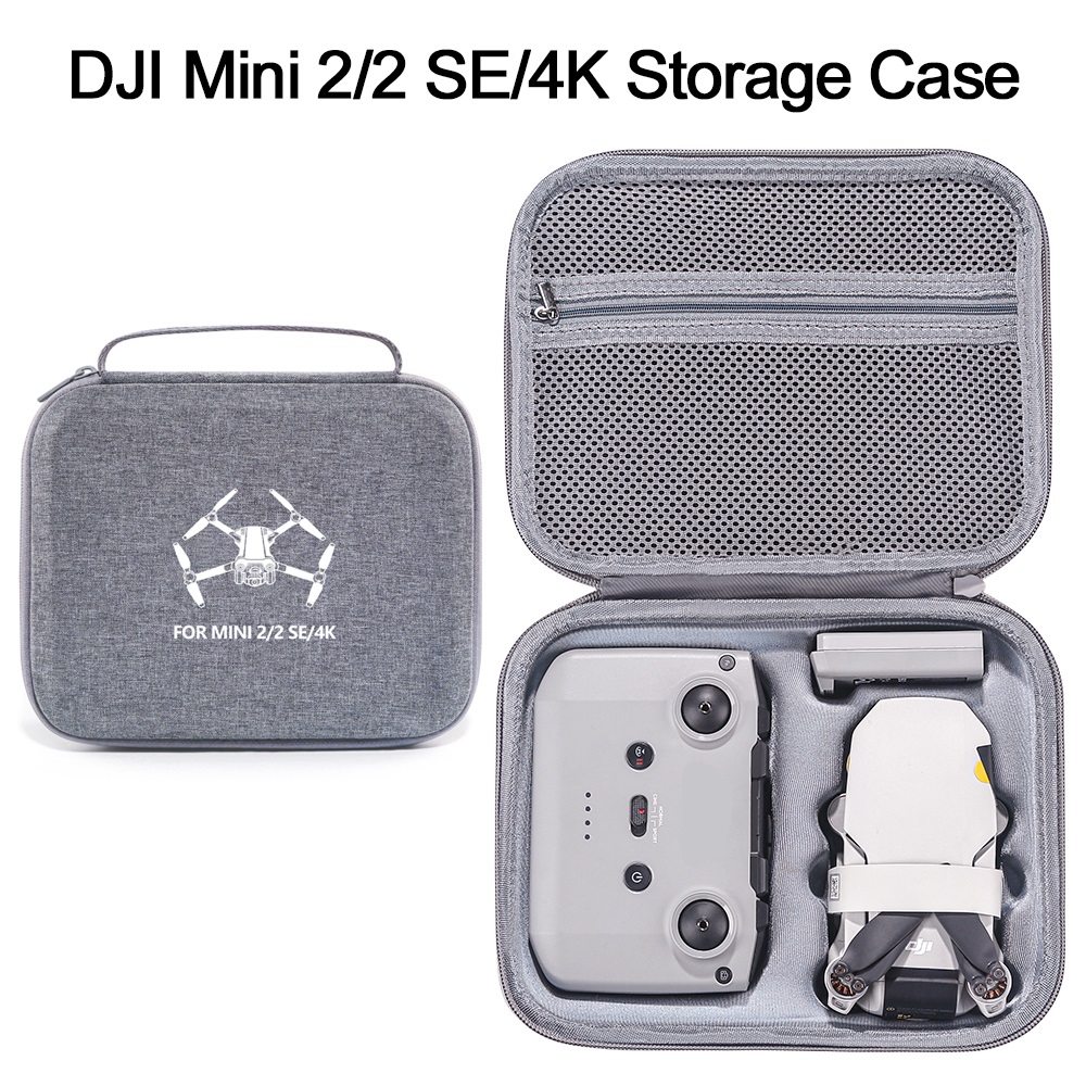 Estojo De Transporte Para DJI Mini 2/SE 4k Bolsa De Armazenamento Controle Remoto Bateria Drone Body Handbag em Oferta na Shopee