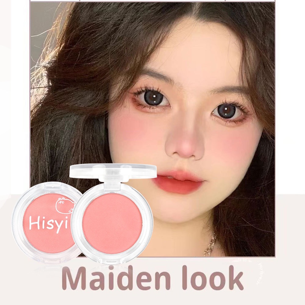 Blush Matte à Prova d'Água HISYI – Monocor, Longa Duração, Amigo da Pele, Multitons, Unissex · foto 2