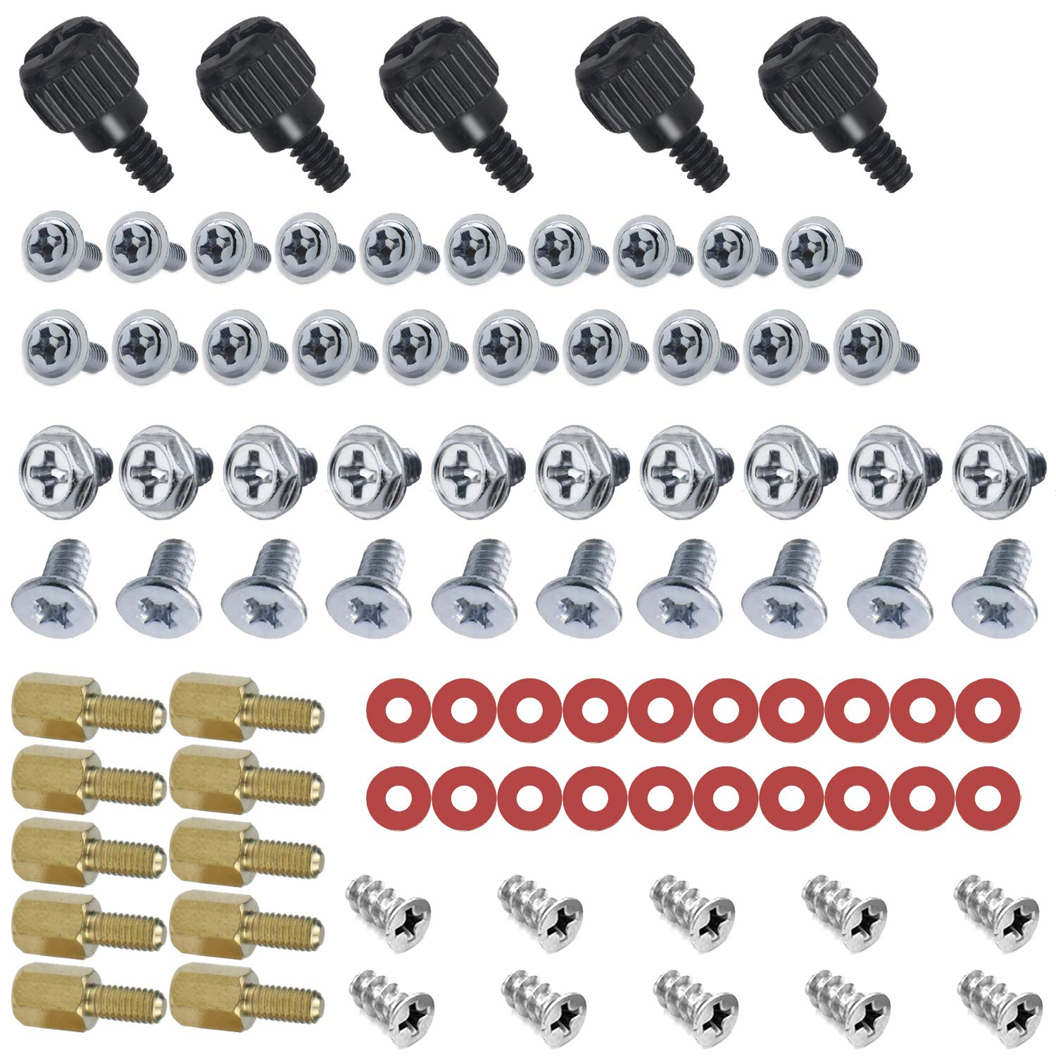 Kit De Conjunto De Parafusos De Computador Para PC Ensacado Disco Rígido/Estojos