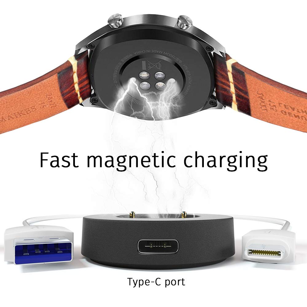 Carregador Para Huawei Watch GT/GT2/Honor Magic 2 Sem Fio USB Base De Cabo De Carregamento Rápido Magnético