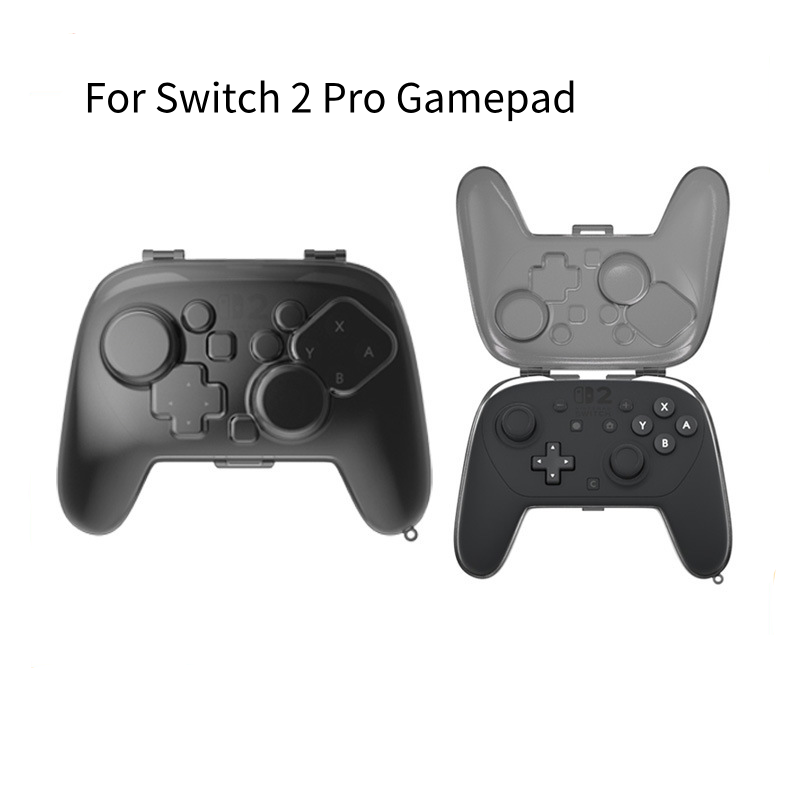 Capa Protetora Para Nintendo Switch 2 Pro Handle Matte Transparente Rígida Scratch & Shock