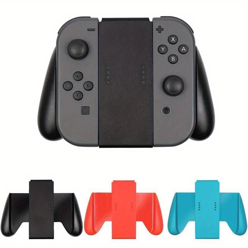 Suporte de conforto para controle de jogo, suporte de manopla para Nintendo Switch e Switch OLED Joy-Con.