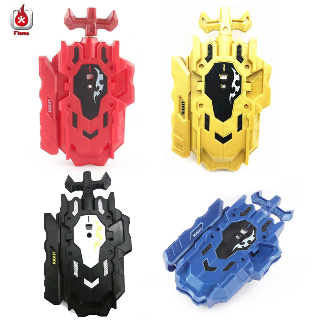 Beyblades Flame Esquerda Direita Lançador De Cordas Giratórias Bey LR Starter Grip em Oferta na Shopee