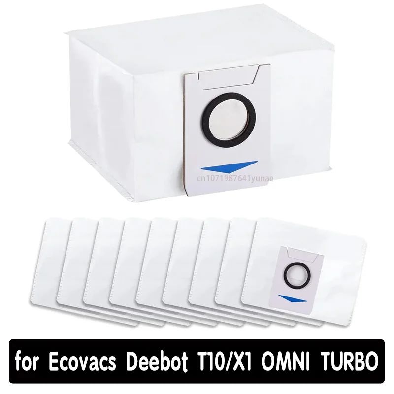  Saco de Pó para Ecovacs Deebot T20 OMNI / T20 / T20 Max / T20 Pro / X1 OMNI / X1 TURBO / T10 OMNI / T10 TURBO