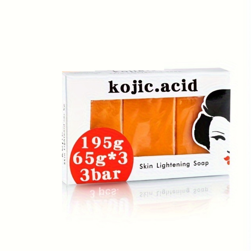 Kojic ácido glicólico Sabonete artesanal de mamão óleo essencial sabonete de limpeza suave e hidratante para a pele 3