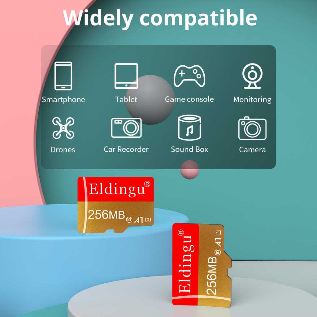 Novo Cartão de Memória 512MB 256MB 128MB Cartão Flash de Pequena Capacidade com Adaptador para Câmera Tablet e
