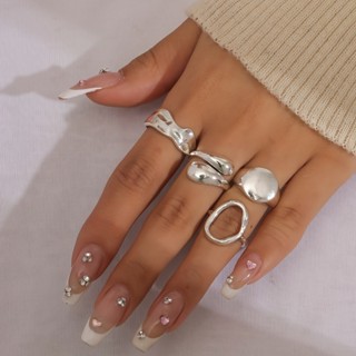 Lovito Texture Rings LCS28A198 em Oferta na Shopee
