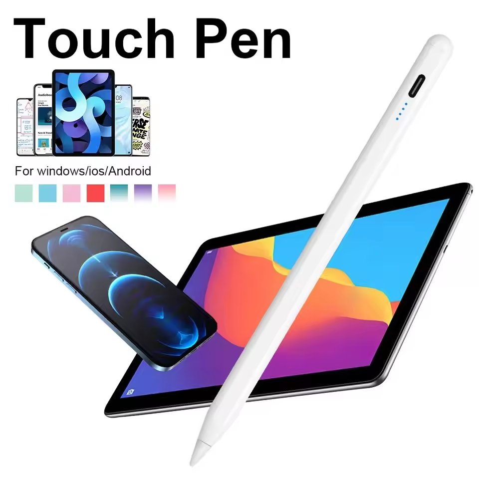 Caneta para Tela Touchscreen Universal Compatível com Tablets e Celulares iOS/Android/Windows para iPhone, Huawei e
