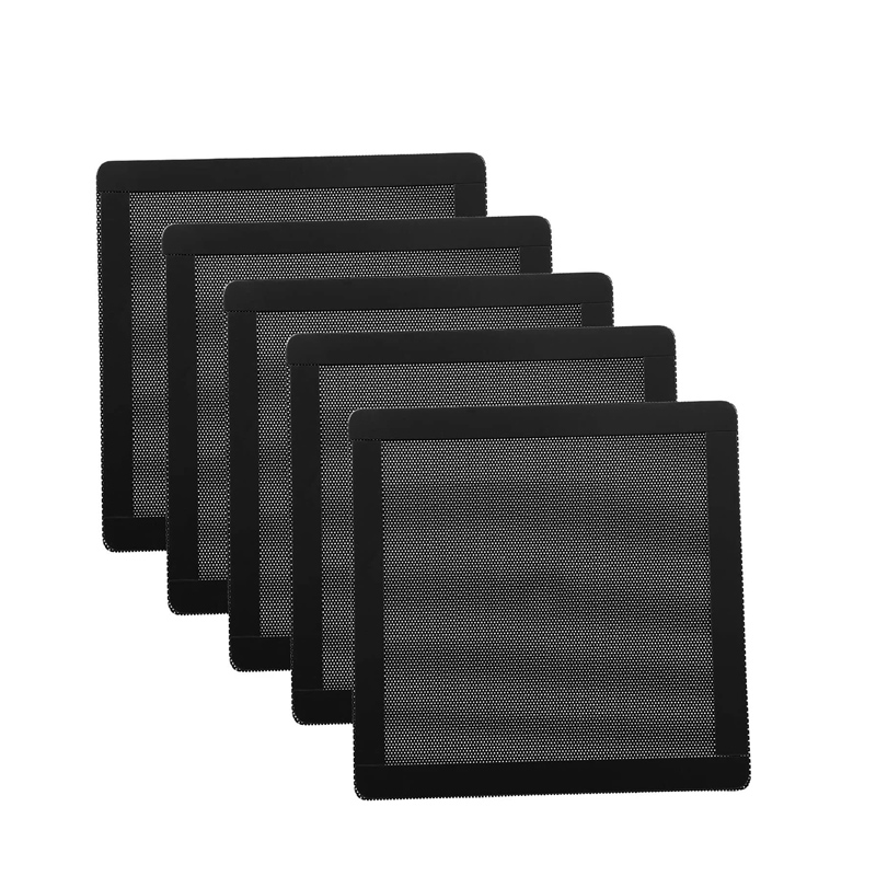 Novo Filtro de Poeira para Ventilador 120x240mm e 120x120mm com Moldura Magnética em PVC para Caixa de Computador, Tampa