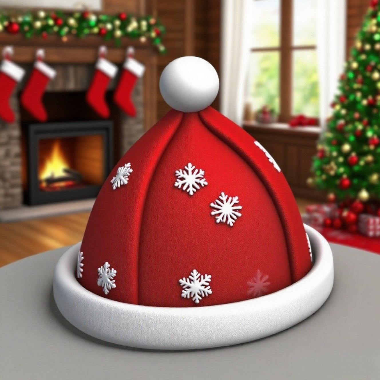 moldes de silicone para silicone tapete de silicone molde de resina floco de neve 3D molde de chapéu de Natal molde de