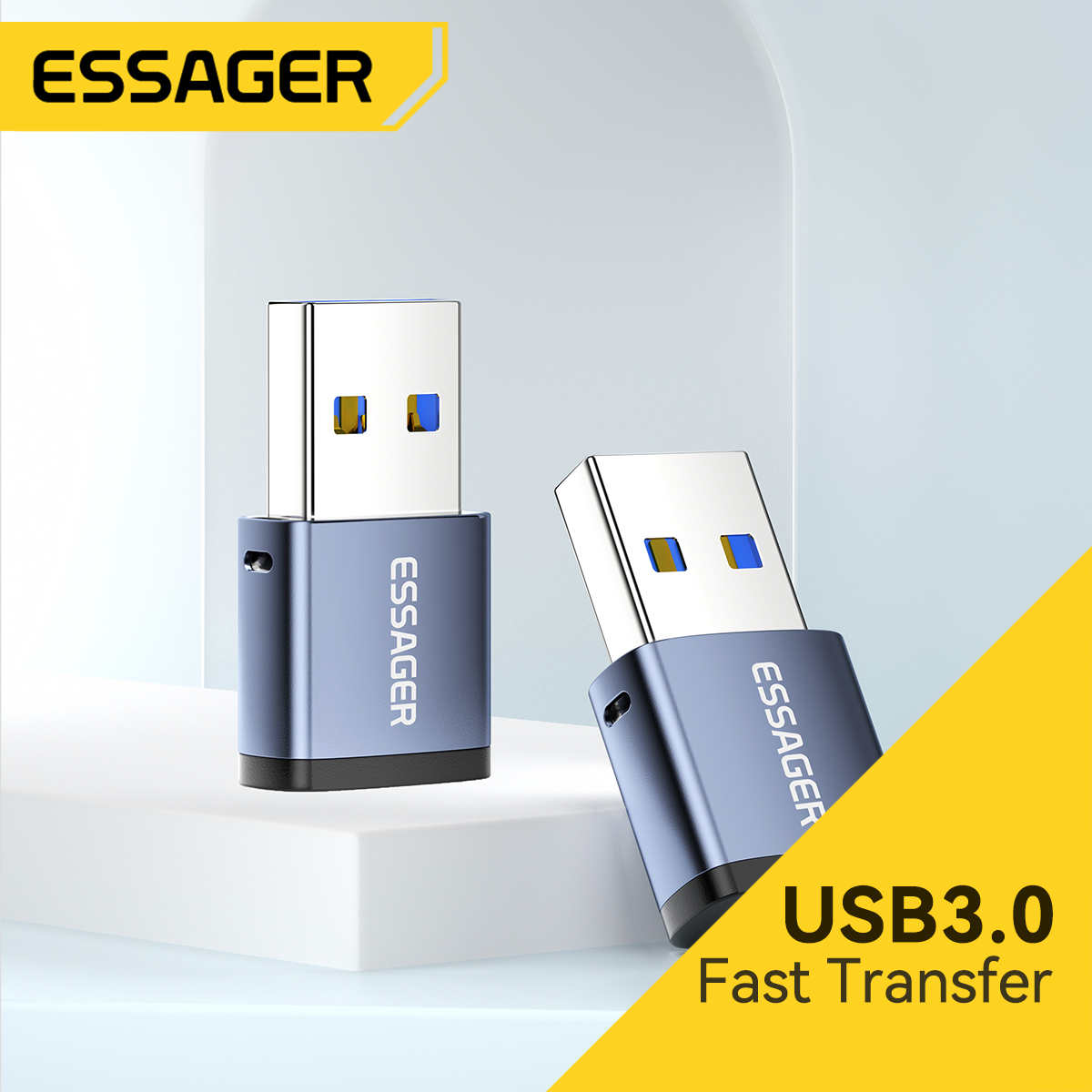 Adaptador Essager USB 3.0 Tipo-C OTG Conversor Fêmea Receptor Bluetooth Para PC/MacBook Pro/iMac/iPhone 16