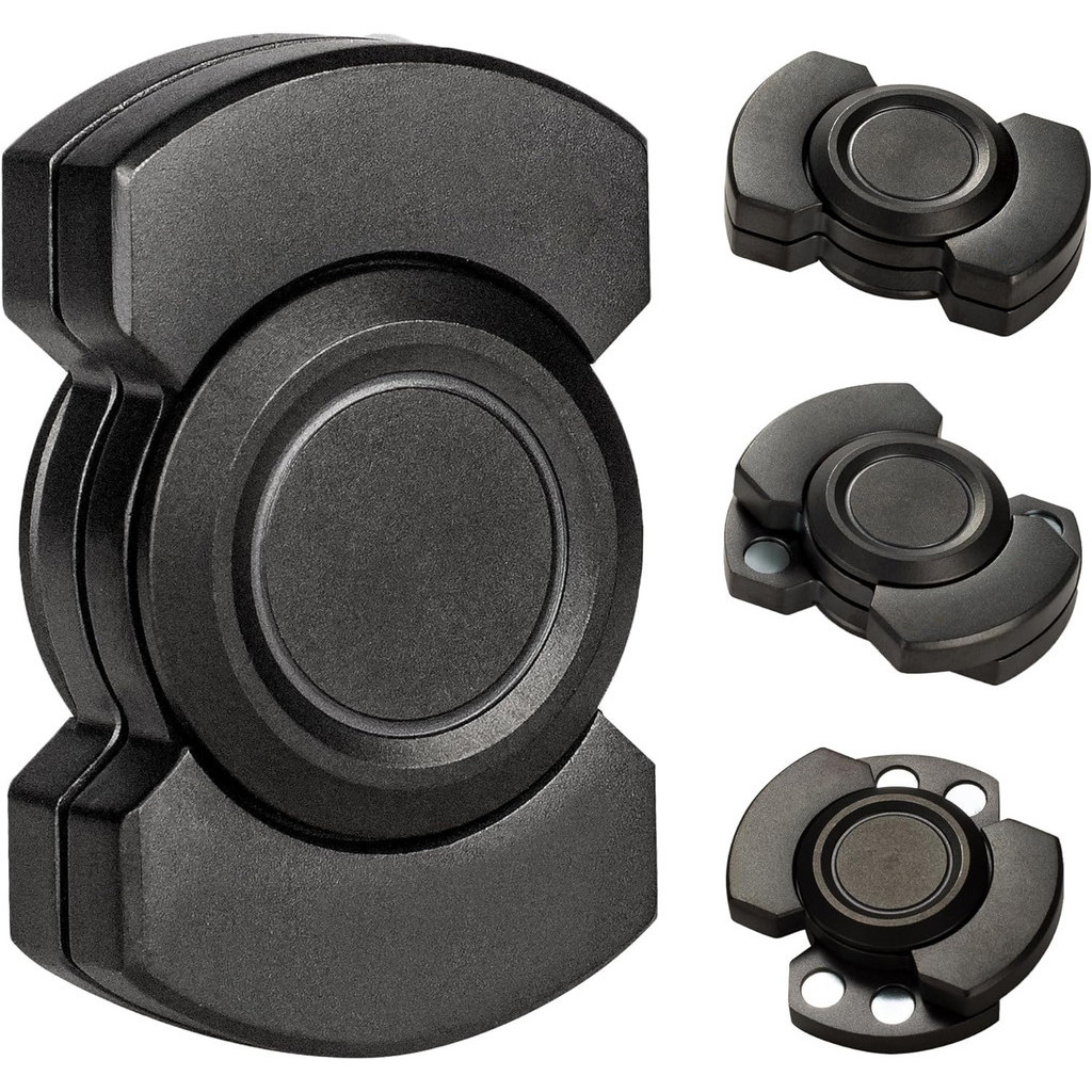 Brinquedo giratório de três em um, slider, clique e fidget para alívio do estresse e ansiedade para adultos e crianças,