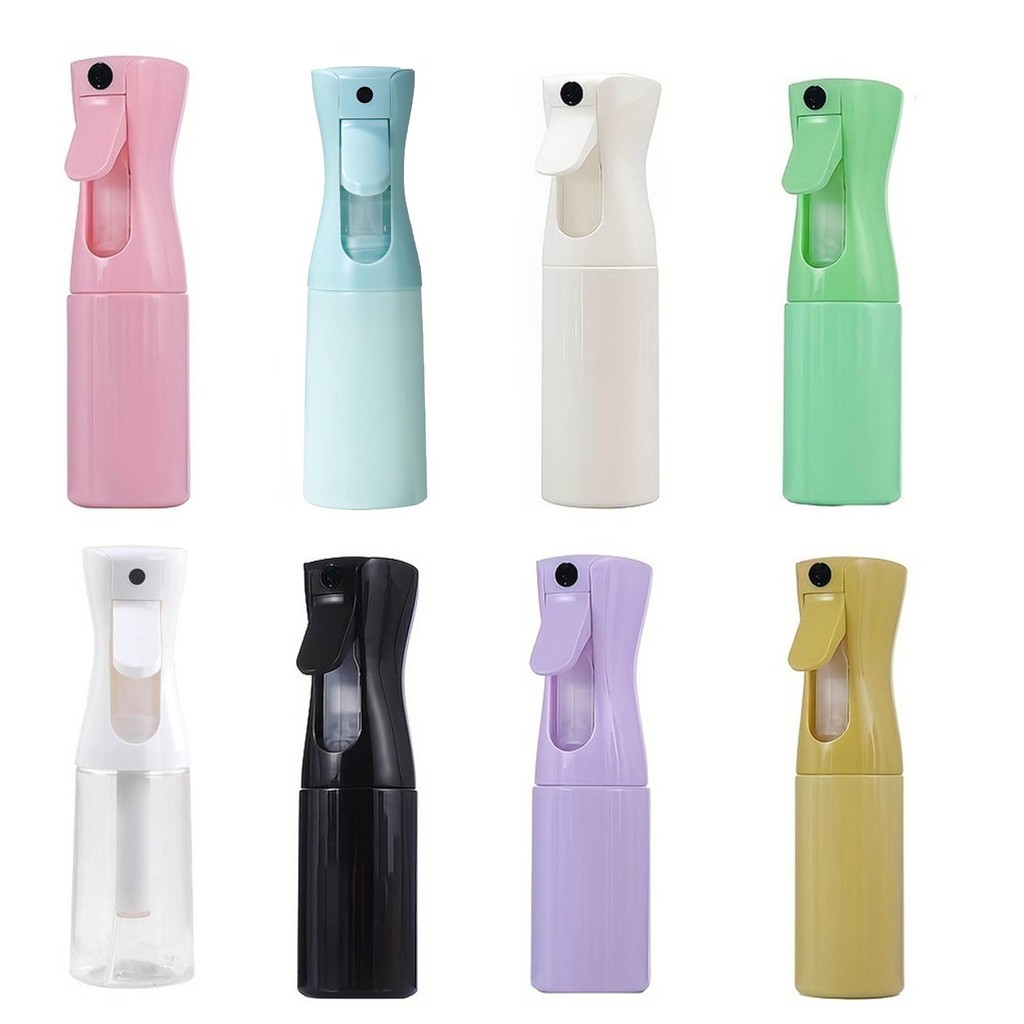 Garrafa de Água 200ml Spray Contínuo Vazia para Penteado e Jardinagem