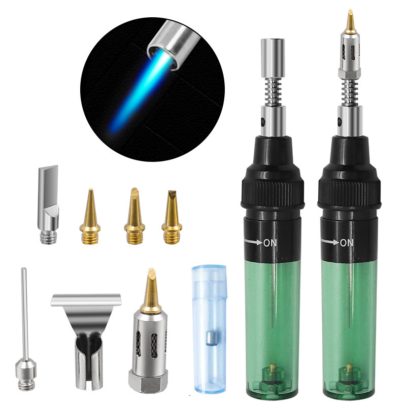 1300 C Ferros De Solda A Gás Butano Caneta Queimador Tocha Sem Fio Ferro Ponta Ferramenta Pan DIY em Oferta na Shopee